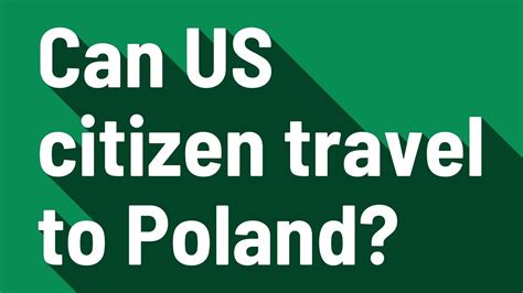 us citizens travel to poland